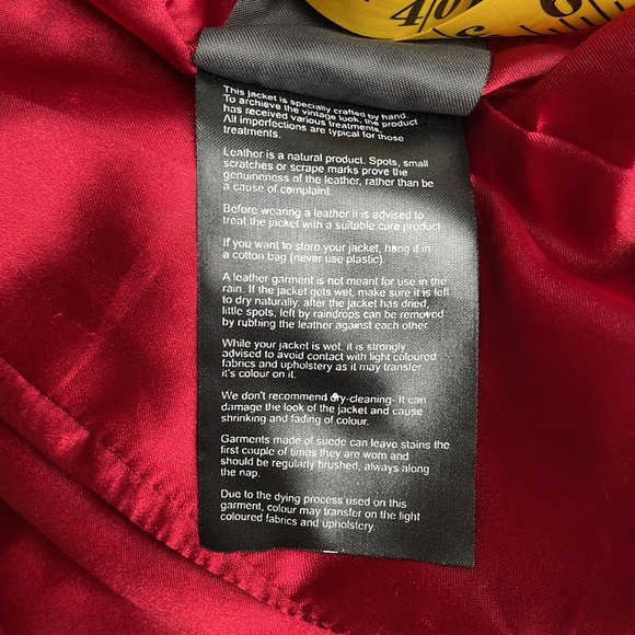 Tru culture:Decadent Cognac Corset Distressed Leather Jacket Size S. - Picture 16 of 16